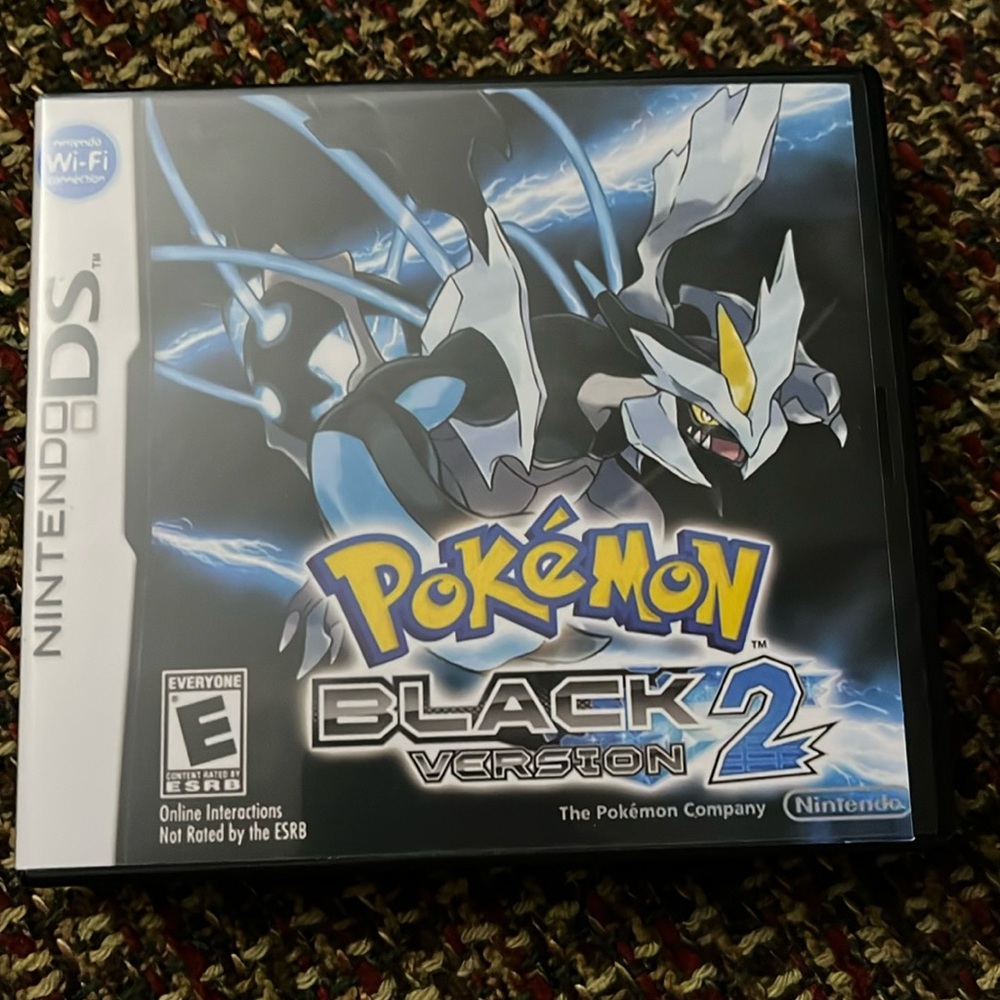 Pokémon black version 2 Nintendo DS